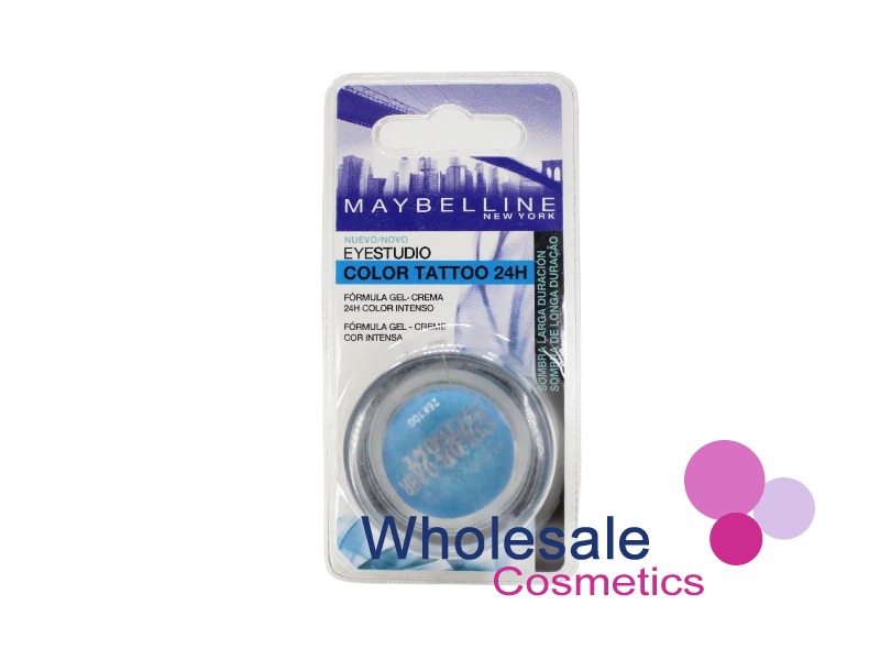 10 x Maybelline 24HR Color Tattoo Eyeshadow - 20 TORQUOISE FOREVER